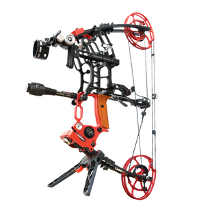 恶棍复合弓两用钢珠弓箭户外专用成年人高精度威力大非小怪兽弹弓