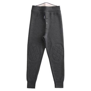 高中生儿童护膝内穿保暖男童校裤神器夹棉大童秋冬天秋裤厚棉毛裤