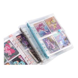 三丽鸥卡册四宫格拍立得相册活页收纳册内页高颜值ins风a4多功能大容量收藏册小红书同款卡册小卡收藏收纳册