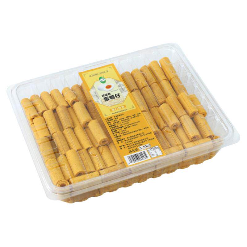 益树李澳门蛋卷仔盒装整箱蛋卷网红拉丝奶酥原材料饼干零食蛋卷酥