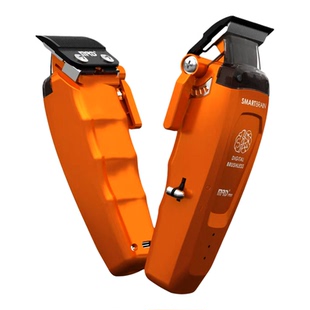 MRD摩尔达油头渐变推爱马仕橙色主推雕刻推理发推剃头理发器限量