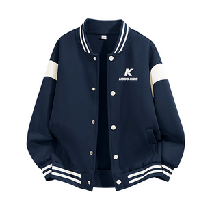 红豆男童套装2026新款棒球服大童男孩潮帅气时髦春季外套儿童春装