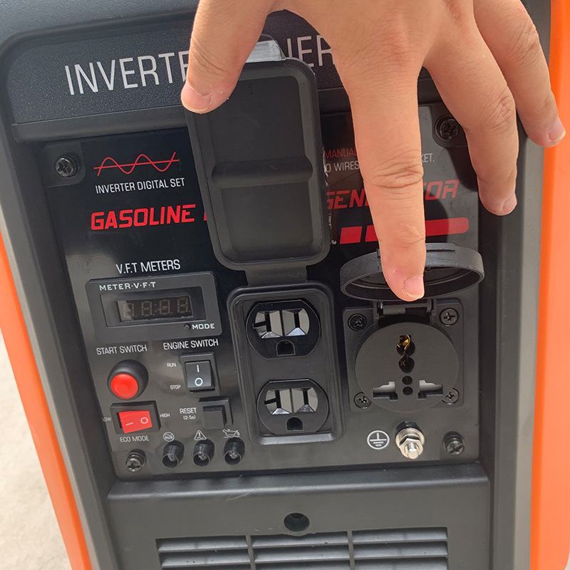 3KW电动汽油发电机220v110v遥控家用便携式小型静音户外露营应急