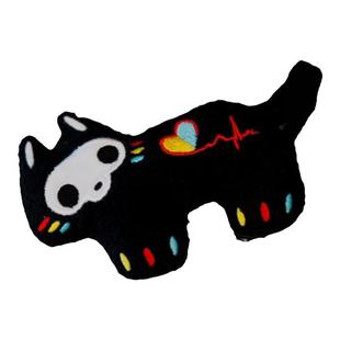 好运小猫-猫猫守护神骷髅假面御守毛绒挂件万圣礼物玩偶原创设计