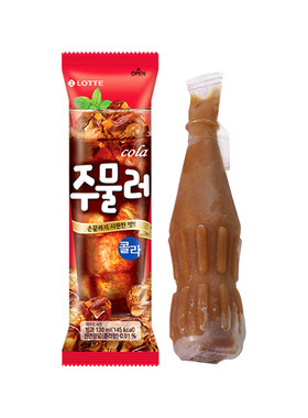 韩国进口乐天可乐味棒冰吸吸冰