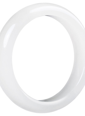 天然和田白玉手镯女款新疆羊脂玉镯子细条宽版圆条送妈妈正品保真