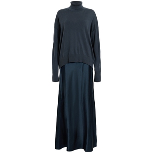 ALLSAINTS女士针织连衣裙两件套裙装慵懒毛衣吊带裙夏季W286DB