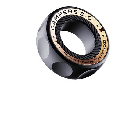 旋玩星球破风不锈钢解压棘轮玩具