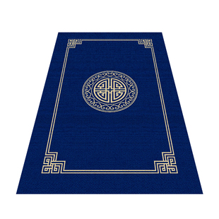 新中式入户门地垫进门门垫防滑玄关垫子家用地毯可裁剪大门口脚垫