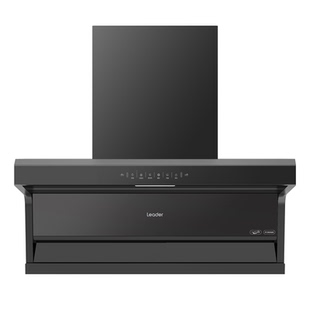 海尔出品统帅变频油烟机顶侧双吸家用燃气灶套装Q61自清洗吸烟机