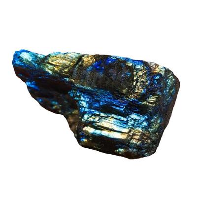 天然拉长石香薰鱼缸花盆造景