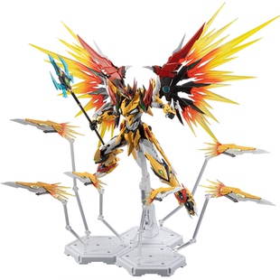 摩动核 74039 国创机甲 星甲魂将传 天暴星琥珀炎黄 白起拼装模型