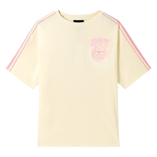 【时光之恋】BOYLONDON短袖上衣潮牌印花圆领夏男女同款T恤N01070