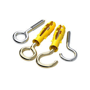 羊眼螺丝铁问号勾子羊眼钩灯钩羊角带钩木自攻螺丝钉吊环带圈挂钩