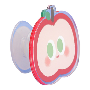 手机气囊支架定制宝宝宠物卡通背贴支架磁吸亚克力手机背贴支撑架