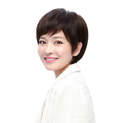 Rebeccayouth全发人纹理短发偏分