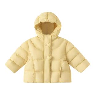 女童羽绒服2025冬季新款女宝羽绒外套女孩加厚童装三防羽绒服