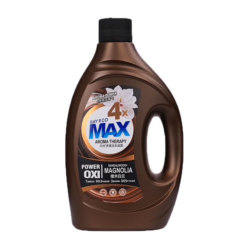 【檀木白兰】MAX贝纯洗衣液凝露乌木玫瑰持久留香除菌除螨组合装