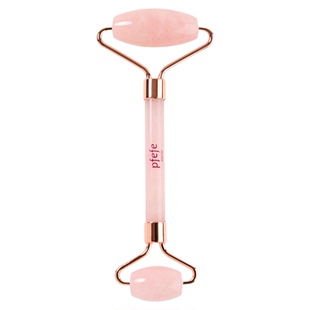 PFEFE珀法瑞粉晶玉石滚轮面部美容仪家用脸部按摩工具提拉颈纹V脸