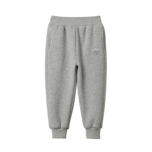 A类 儿童汗布里衬棉裤 长裤 女童收口运动裤 中童 童装 秋冬款