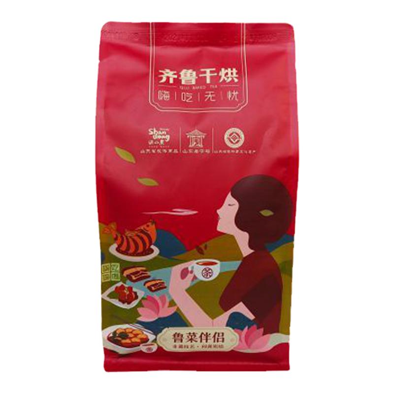 新茶炭焙茶300g齐鲁干烘嗨吃无忧一级山东莱芜老干烘黄茶大叶子茶
