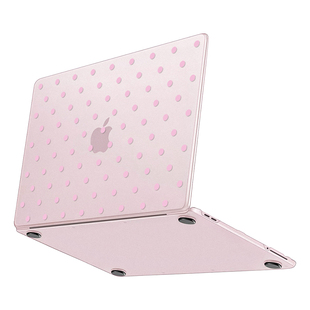 兴菲MAC保护壳粉点啵啵适用苹果Macbookneo2026A18pro新25air13.6英寸笔记本电脑超薄壳散热M4透明NEOPC硬壳