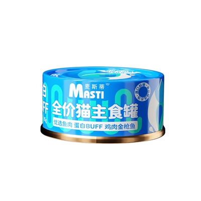 麦斯蒂主食猫罐头可替猫粮