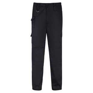 黑色作训棉裤男冬季执政官耐磨防水战术裤加厚工装裤加绒保安裤子