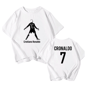 C罗t恤短袖罗纳尔多意甲足球运动CR7球迷服男女半袖衣服