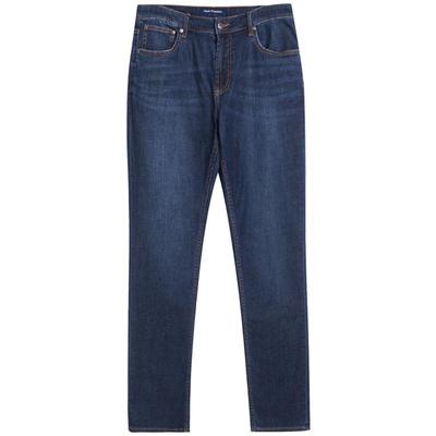 春秋直筒牛仔裤暇步士男装