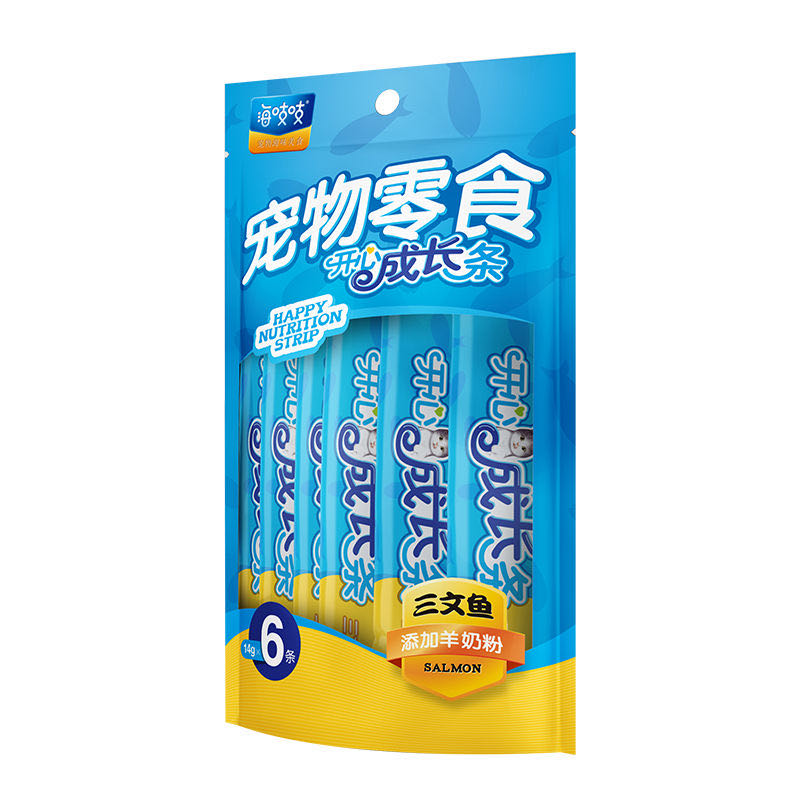 达里猫海吱吱猫条14g*6支猫零食液状流食营养条幼猫增肥猫咪发腮