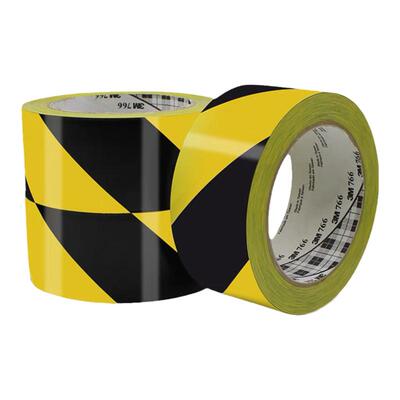 黑黄3M警示胶带耐磨无残胶
