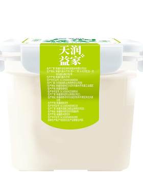 新疆益家方桶低温酸奶2kg*1桶