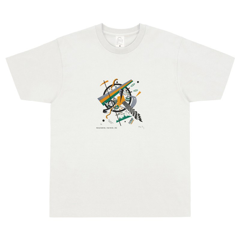 康定斯基纯棉艺术小众印花T恤