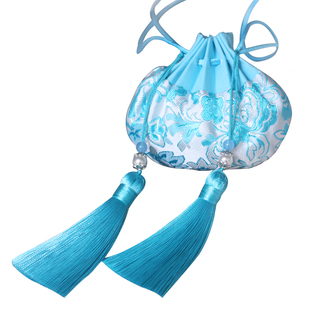 花信风香囊随身送闺蜜古风手工薰衣草驱蚊车载香包汉服荷包空袋