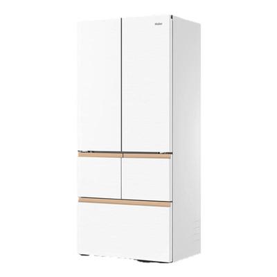 海尔麦浪512L法式双开四门594超薄零嵌入式冰箱家用无霜一级能效