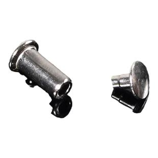 zp打火轮齿轮 插销铆钉 黄铜 DIY可重复装拆卸 燧火轮子母铆钉