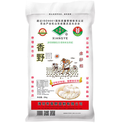 金砂粒颗粒粉山东馒头25kg无添加