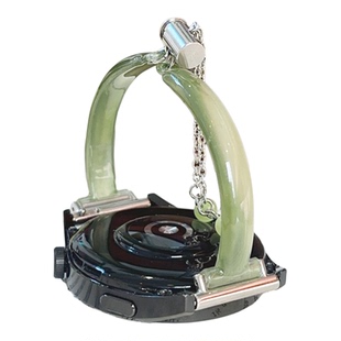 猫眼树脂金属链条手镯GT6适用华为GT4手表watch5表带11苹果iwatch