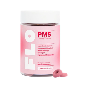 美国直邮 FLO PMS缓解月经不适激素平衡养颜养血草本天然萃取软糖