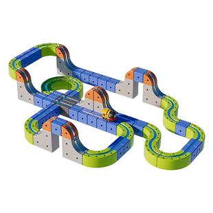 电动磁力轨道儿童益智力火车玩具男女孩动脑DIY拼装积木生日礼物