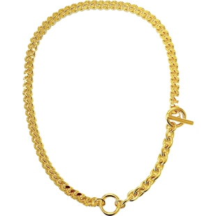 【折扣】NUMBERING 女黄铜镀金可调节项链