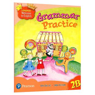 正版新思维小学英语学生语法练习册2B 二年级下册 香港朗文LWTE GOLD GRAMMAR PRACTICE 民办小学培训班课后专项练习 含电子版答案