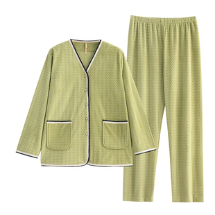 睡衣女士秋冬款冬季海岛绒法兰绒加绒加厚珊瑚绒家居服小香风薄款