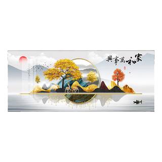 2026新款钻石画麋鹿家和万事兴满钻客厅5d点贴砖石十字绣轻奢大气