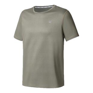 Keep呼吸弹男子速干衣运动短袖跑步健身T恤吸湿透气户外宽松上衣