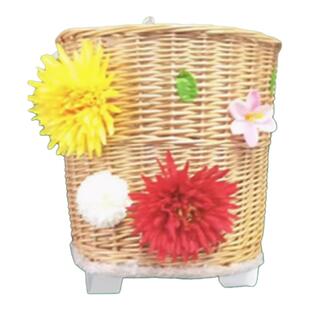 采菊东篱下背篓桃李杯演出舞蹈道具儿童跳舞专用艺考双肩藤编背篓