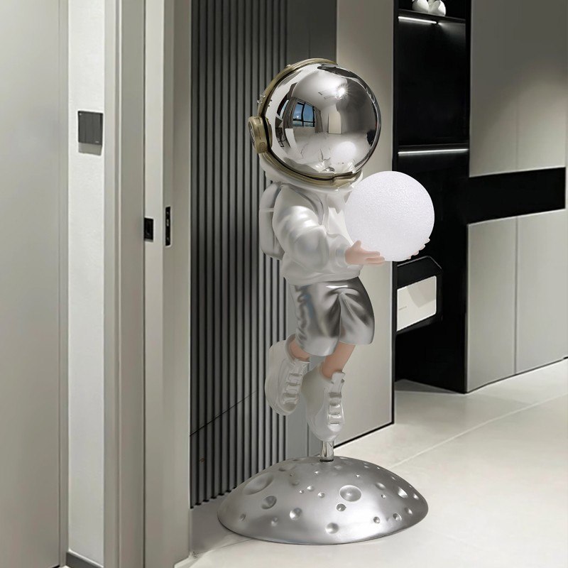 北欧宇航员摆件大型落地客厅桌面玄关电视柜家居装饰乔迁送人礼物