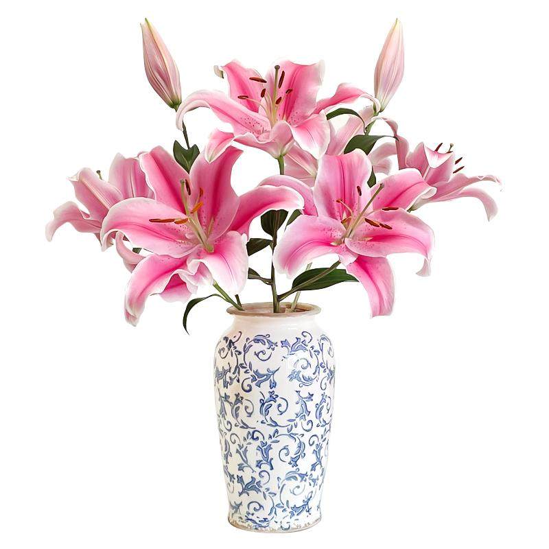 云南鲜花基地直发玫瑰百合花束家庭鲜切花花材直批水养