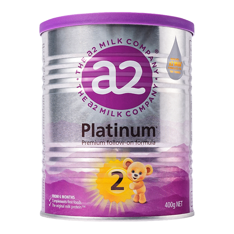 小罐试喝】澳洲a2紫白金2段400g